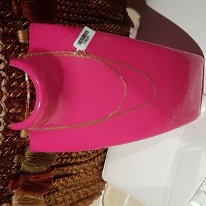 GENUINE 14K YELLOW GOLD OVER STERLING SILVER MARINER CHAIN NECKLACE 24"